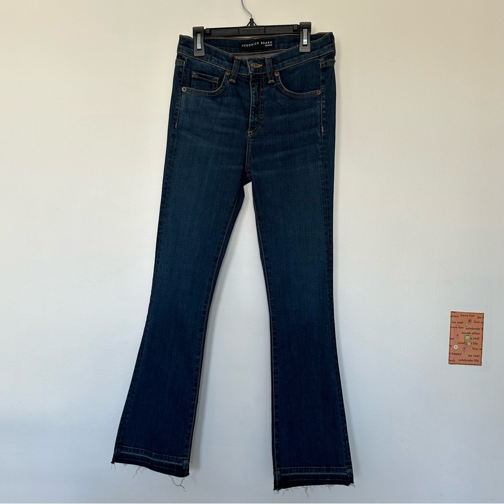 NWT Veronica Beard Jeans Carolyn 10” Baby Boot Size 26